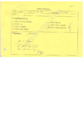 Kepala Kantor Wilayah Departemen Tenaga Kerja Jakarta kepada Kepala Kantor Wilayah Departemen Ten...