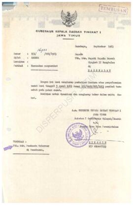tentang keresahan masyarakat19 September 1983