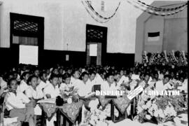 Suasana Kongres Pelajar Islam Indonesia (PII) ke V di Kediri, 22 – 2 – 1954