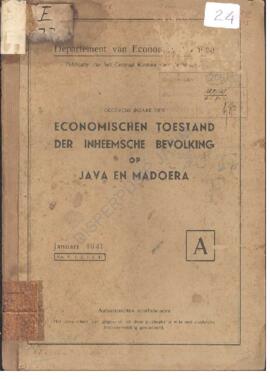 Department van economische zaken publication van het centraal kantoor gegevens inzake den economi...