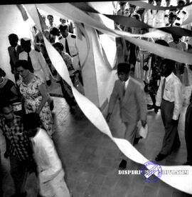 Pembukaan gedung djawatan pengawasan pelajar, tgl 16 Pebruari 1957