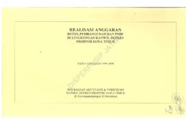 Realisasi anggaran rutin , pembangunan dan PNBP di lingkungan Kanwil Depkes Prop Jatim TA  99 / 2...