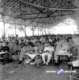 Objek Trowongan Tulungagung Selatan. Pemijatan knop dinamit Tahun 1960
