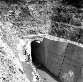 Peresmian pembukaan terowongan Neyama Tulungangung, 24 Mei 1961