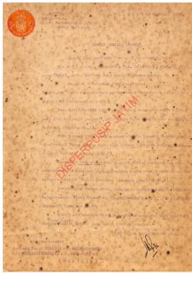 Sardjono, mantri b/h W.B. b/d prov. I.A.B. di winang (Doho), Onde, sendang peg. Sehap toeloengago...