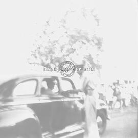 Pemeriksaan mobil dan pengendara di Kota Surabaya, tgl 28 Juli 1951
