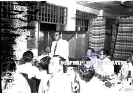 Acara jamuan makan pada acara kunjungan kerja Sekretaris Jendral Kementerian  Luar Negeri di Sura...