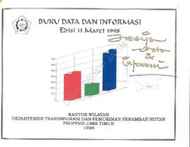 Buku data dan informasi Edisi 31 Maret 1998 Kantor Wilayah Departemen Transmigrasi dan PPH Propin...