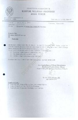 Pengaduan kematian bayi di RSUD Ponorogo,Maret 2000