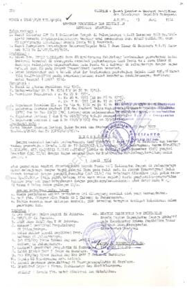 Dari Kanwil  Direktur Jenderal Transmigrasi Propinsi Jawa Timur