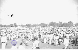 Rapat Raksasa di Tambakrejo Simokerto peringatan Hari buruh di Surabaya, 1 – 5 – 1953