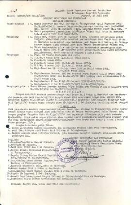 Dari Dinas P&K Prop Jatim kepada Kanwil Dep Trans Prop Jatim