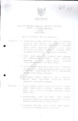 Keputusan Menteri Kesehatan RI Nomor  : 1122 / Menkes / SK / XI / 1994 tentang karty sehat dari :...