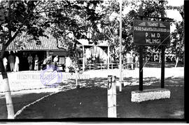 Tempat peresmian daerah kerja Pembangunan Masyarakat Desa (PMD) di Wlingi, 19 – 8 – 1957