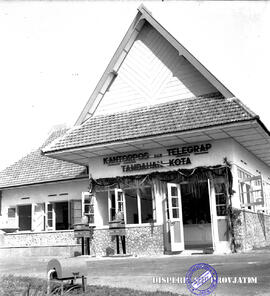 Peresmian Kantor Pos di Perak gedung baru Kantor Pos tambah-tambahan kota, 23 Mei 1954