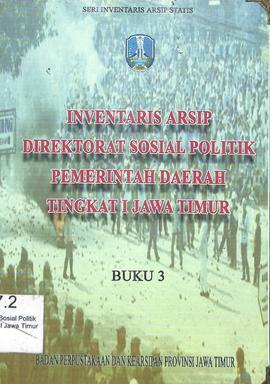 Direktorat Sosial Politik Propinsi Jawa Timur (Buku-3)