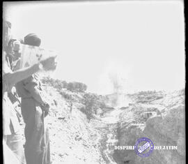 Objek Trowongan Tulungagung Selatan. Peledakan dinamit Tahun 1960