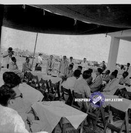 Para Undangan pada acara pembukaan Aerologi , tgl 27 Juni 1957