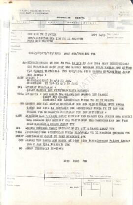 penataran satu atap dalam program kerja Hankam dan Kopkantib bidang Teritorial tahun 1983 / 1984