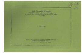 Laporan Realisasi anggaran rutin, pembangunan dan PNBP di lingkungan Kanwil Depkes Prop Jatim