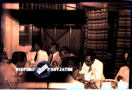 Acara jamuan makan pada acara kunjungan kerja sekretaris jendral Kementerian  Luar Negeri di Sura...