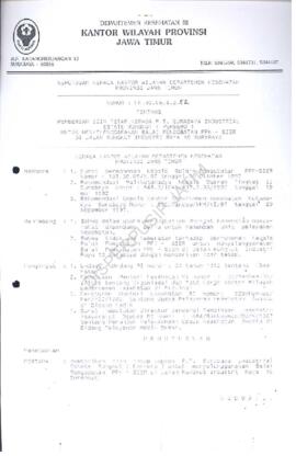 Surat Keputusan Ka.Kanwil Dep.Kes Prop Jatim Nomor : HK.00.06.6.2.52 tentang  pemberian  ijin  te...