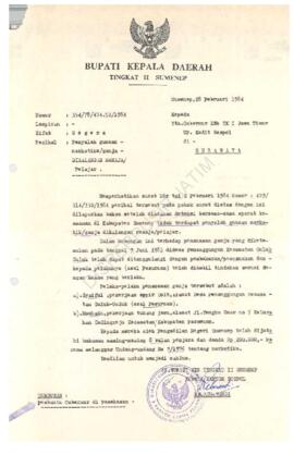 kunjungan tim KKB Senyum Safari Pottre Koneng dari propinsi TK I Jatim dan BKKBN Pusat ke Sumenep