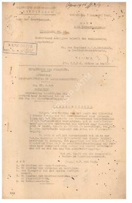 Surat edaran No.10 dari kepala pertanggung jawaban keuangan kepada seluruh kepala dinas tentang u...