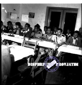 Delegasi dari BKMI, IPMI dan Universitas Islam Sumut kongres ke II Majelis Mahasiswa Indonesia di...