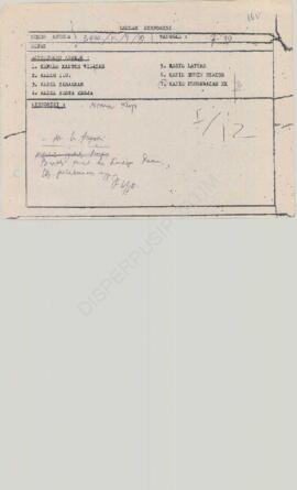 Surat Kepala Kantor Departemen Tenaga Kerja Kabupaten/Kodyamadya Pasuruan : Surat kepada Kepala K...