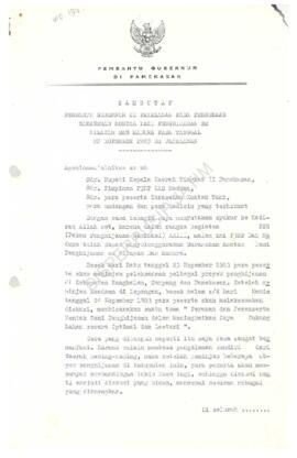 sambutan pembantu Gubernur di Pamekasan pada pembukaan sarasehan kontak tani penghijauan sewilaya...
