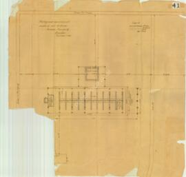 Perternakan Plattegrond dari roemah kandang sapi di desa Kraton Kentjong Jember